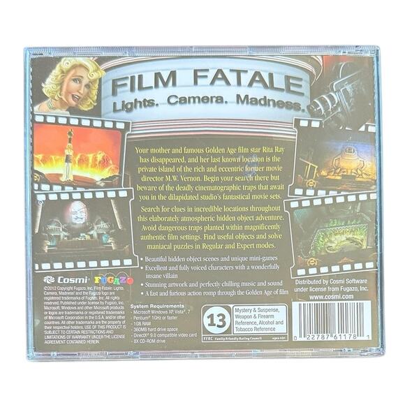 Film Fatale PC Game CD ROM 2012 - Picture 3 of 7